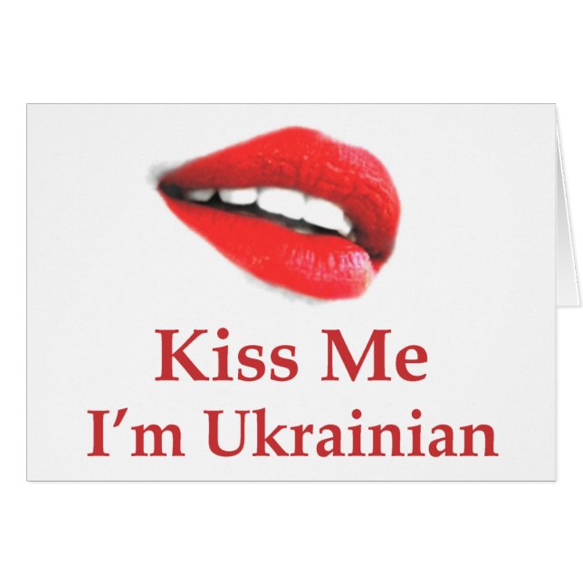 Kiss Me Ukrainian (Front Horizontal)