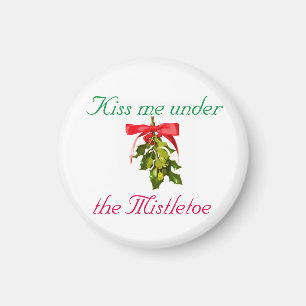 kiss me under the mistletoe Thunder_Cove Magnet