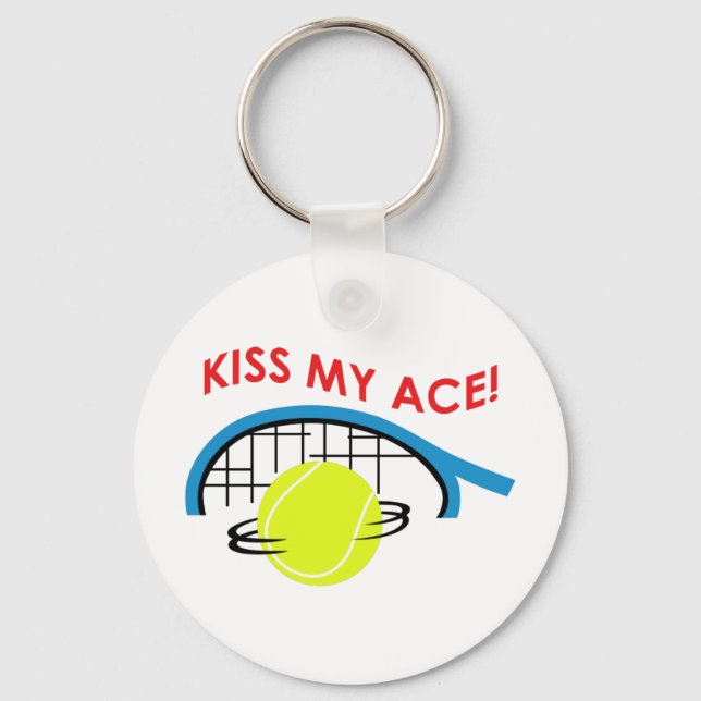 KISS MY ACE KEY RING (Front)