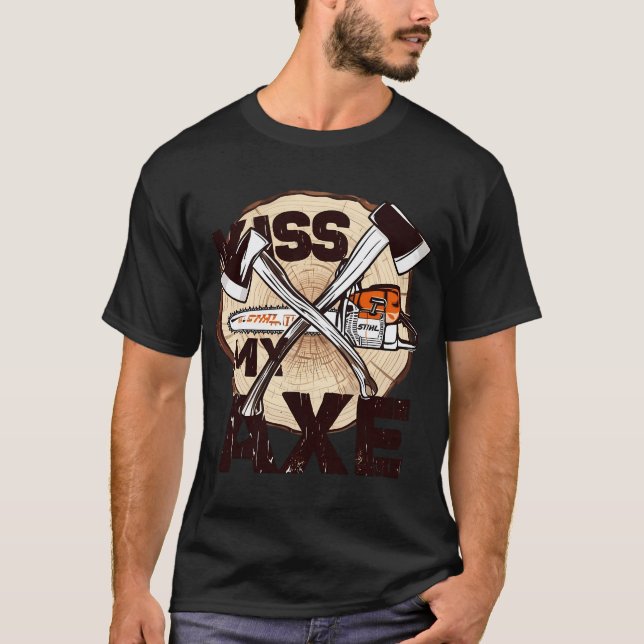 Kiss My Axe T-Shirt (Front)