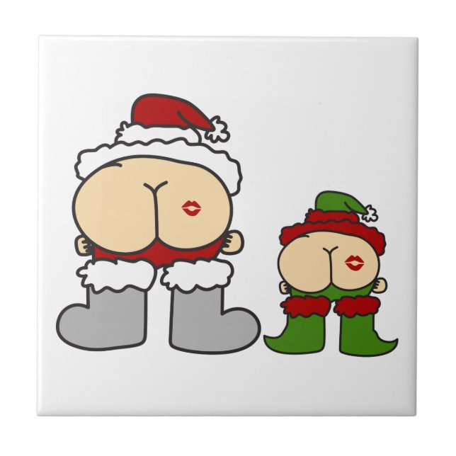 Kiss My Ceramic Tile (Front)