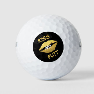 Kiss My Putt Golf Balls
