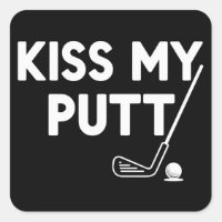 Kiss My Putt Golf Funny Jokes Sarcastic Golfer