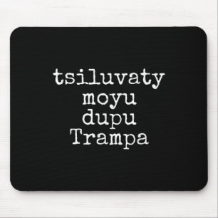 Kiss My Trump Ukraine Funny Mouse Pad