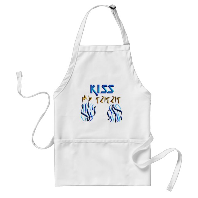 Kiss my Tzitzit Standard Apron (Front)