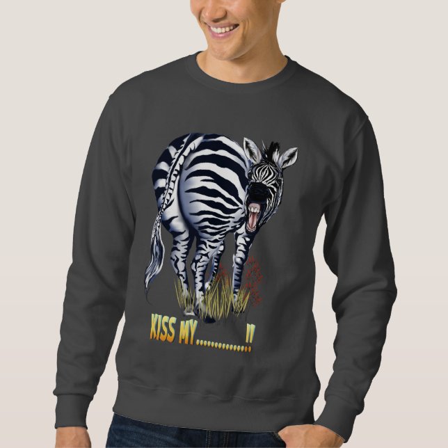 Kiss My....!! zebra Shirts (Front)