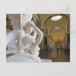Kiss of Cupid and Psyche, by Antonio Canova Postcard