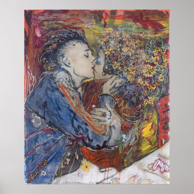 "Kiss" Poster (Front)