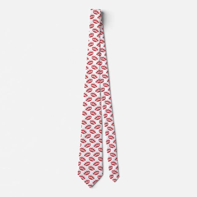 Kiss Print Tie (Front)