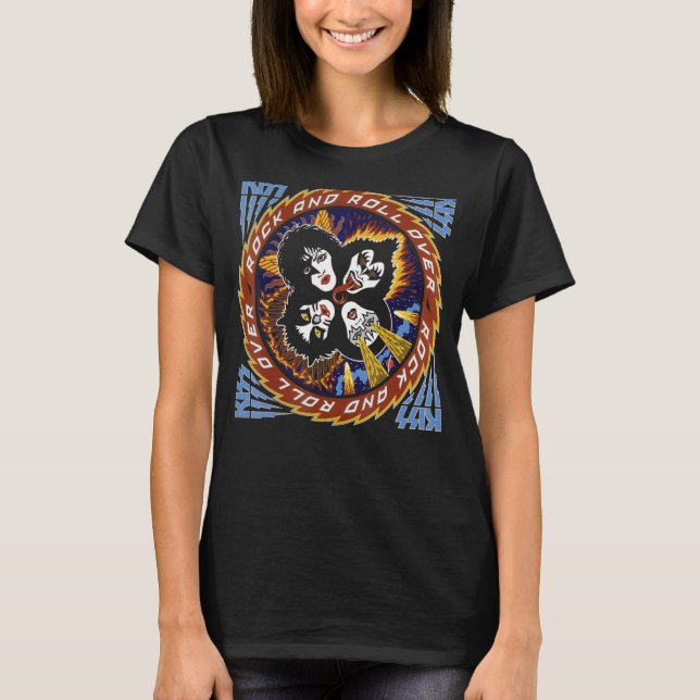 Kiss  Rock And Roll Over 40 T-Shirt (Front)