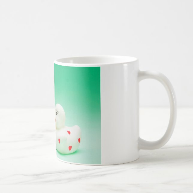Kiss Rubber Ducks Coffee Mug (Right)