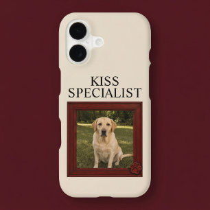 Kiss Specialist Custom Funny Dog Photo