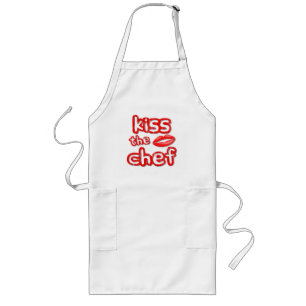 Kiss The Chef Long Apron