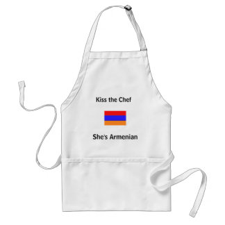 Kiss the Chef, She's Armenian Standard Apron