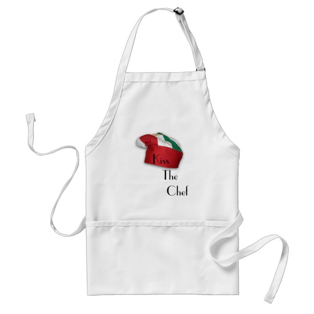 Kiss The Chef Standard Apron (Front)