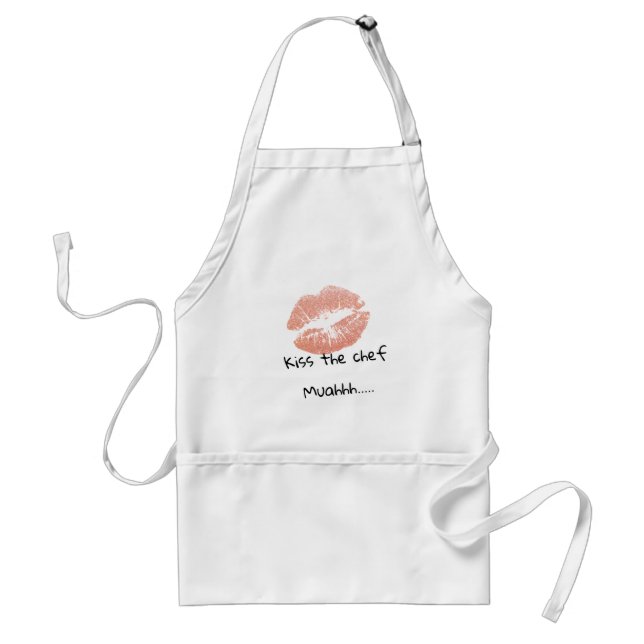 Kiss the Chef Standard Apron (Front)