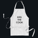 KISS THE COOK Aprin Standard Apron<br><div class="desc">The classic aprin for either  the cook or the joker in the family</div>