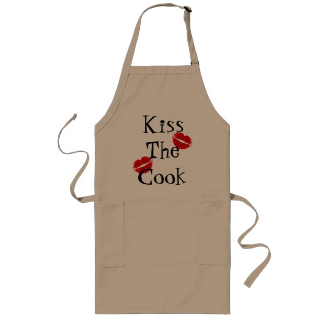 Kiss The Cook Apron (Front)