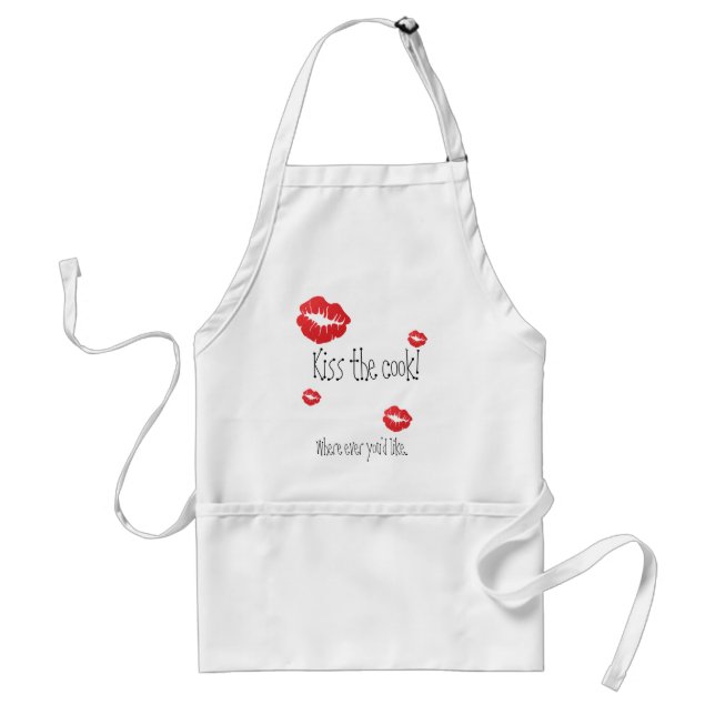 Kiss the cook apron (Front)