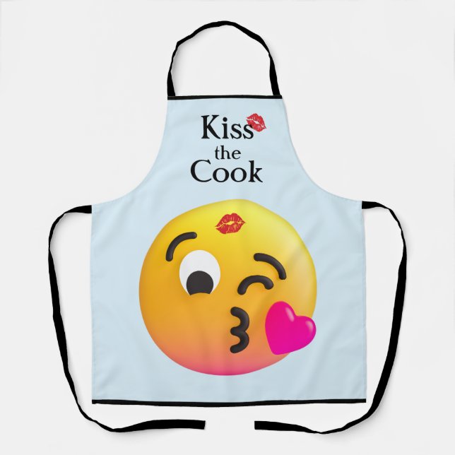 Kiss the Cook Apron (Front)