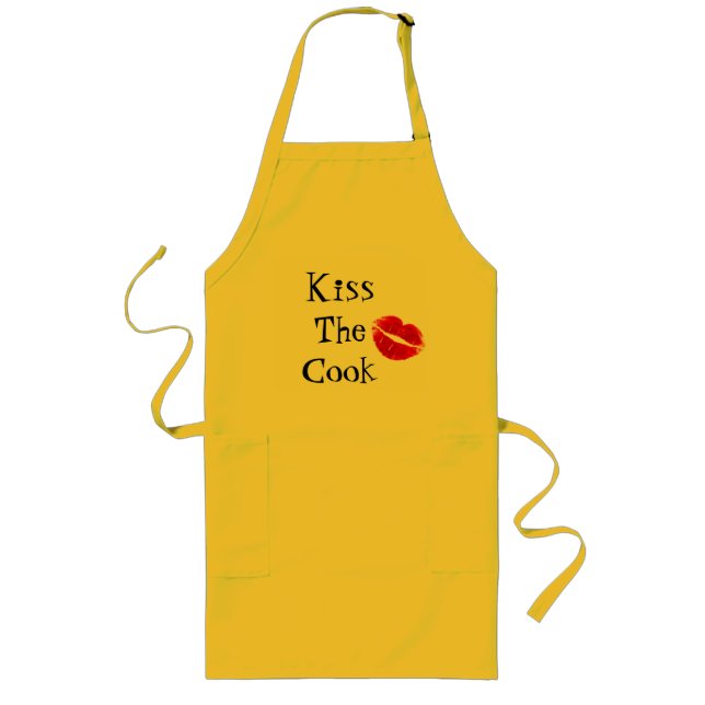 Kiss The Cook Apron (Front)