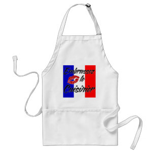 Kiss The Cook (French) Standard Apron