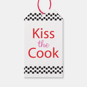Kiss The Cook Gift Tags
