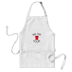 Kiss the cook hat standard apron