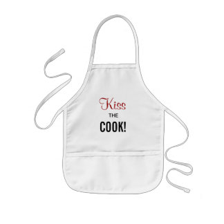 Kiss the Cook! Kids Apron