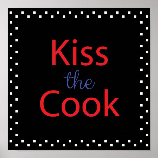 Kiss The Cook Poster (Front)