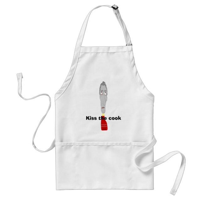Kiss the Cook Standard Apron (Front)