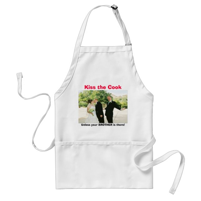Kiss the Cook Standard Apron (Front)