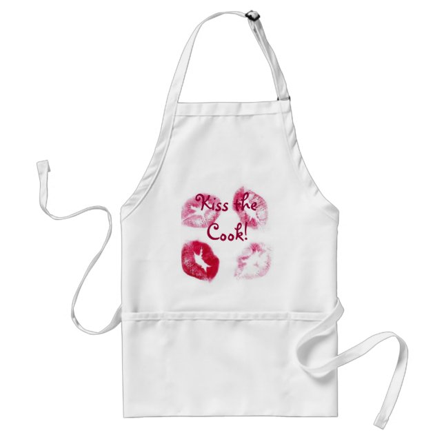 Kiss the Cook! Standard Apron (Front)