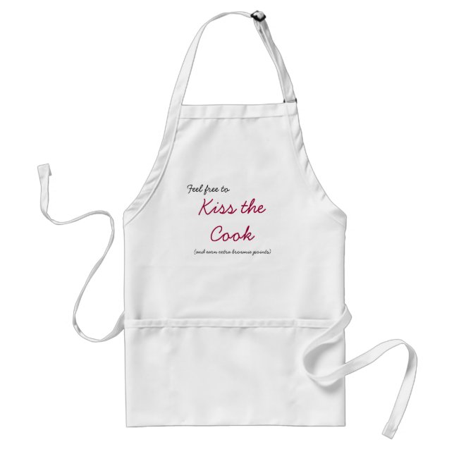 Kiss the Cook Standard Apron (Front)