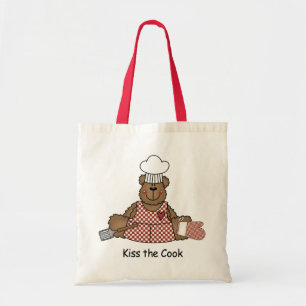 Kiss the Cook Tote Bag