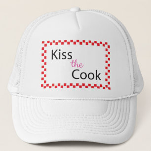 Kiss The Cook Trucker Hat