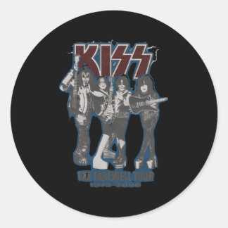 Kiss The Farewell Tour Classic Round Sticker