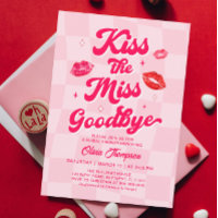 Kiss the Miss Goodbye Bridal Shower