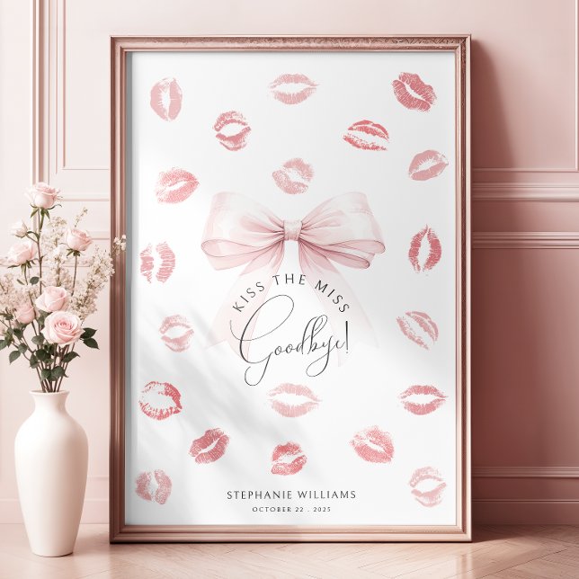 Kiss the Miss Goodbye Keepsake Poster (Creator Uploaded)