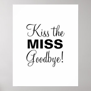 Kiss the Miss Poster