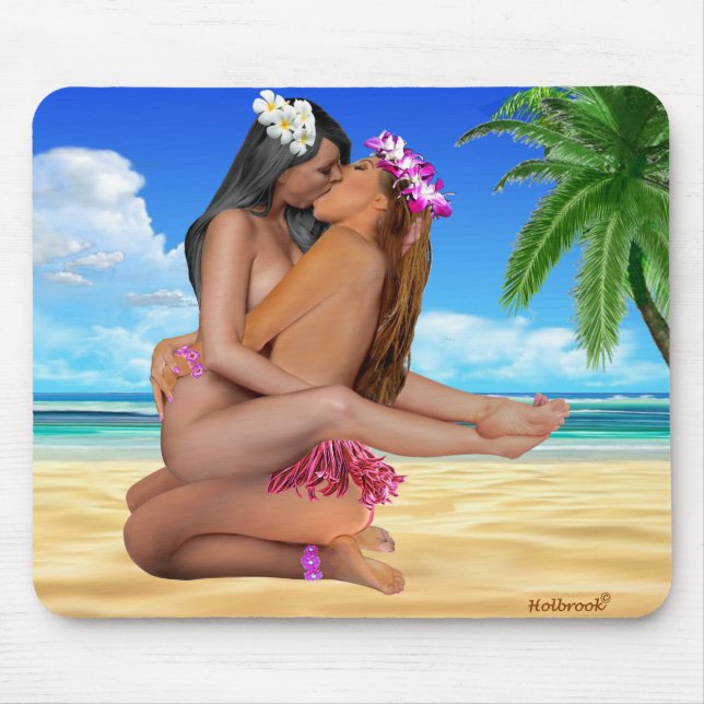 KISS WRESTLING MOUSE PAD (Front)