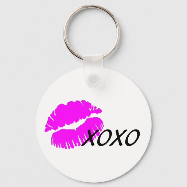 Kiss XOXO Key Ring (Front)