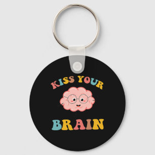 Kiss Your Brain Sped Teacher Appreciation Ck To Sc Key Ring