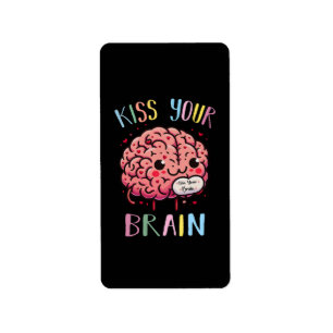 Kiss Your Brain Teacher Label