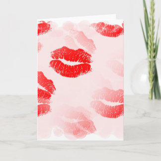Kissable Lips Greeting Card