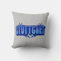 Kissen mit Aufdruck Stuttgart