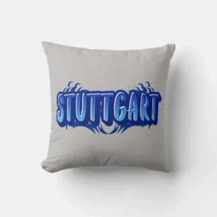 Kissen mit Aufdruck Stuttgart Cushion