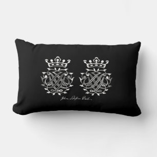 Kissen mit Johann Sebastian Bach Siegel Lumbar Cushion