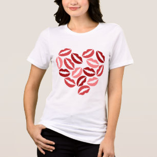 Kisses Bella+Canvas Women's Tri-blend T-Shirt Shirt