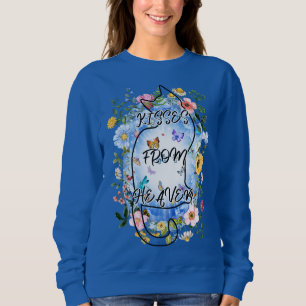 Kisses From Heaven Cat Sweatshirt